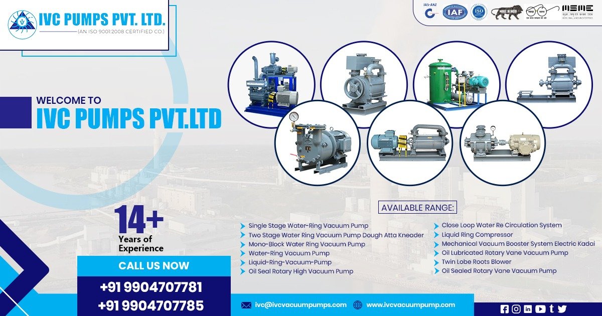 Welcome to IVC Pumps Pvt. Ltd.