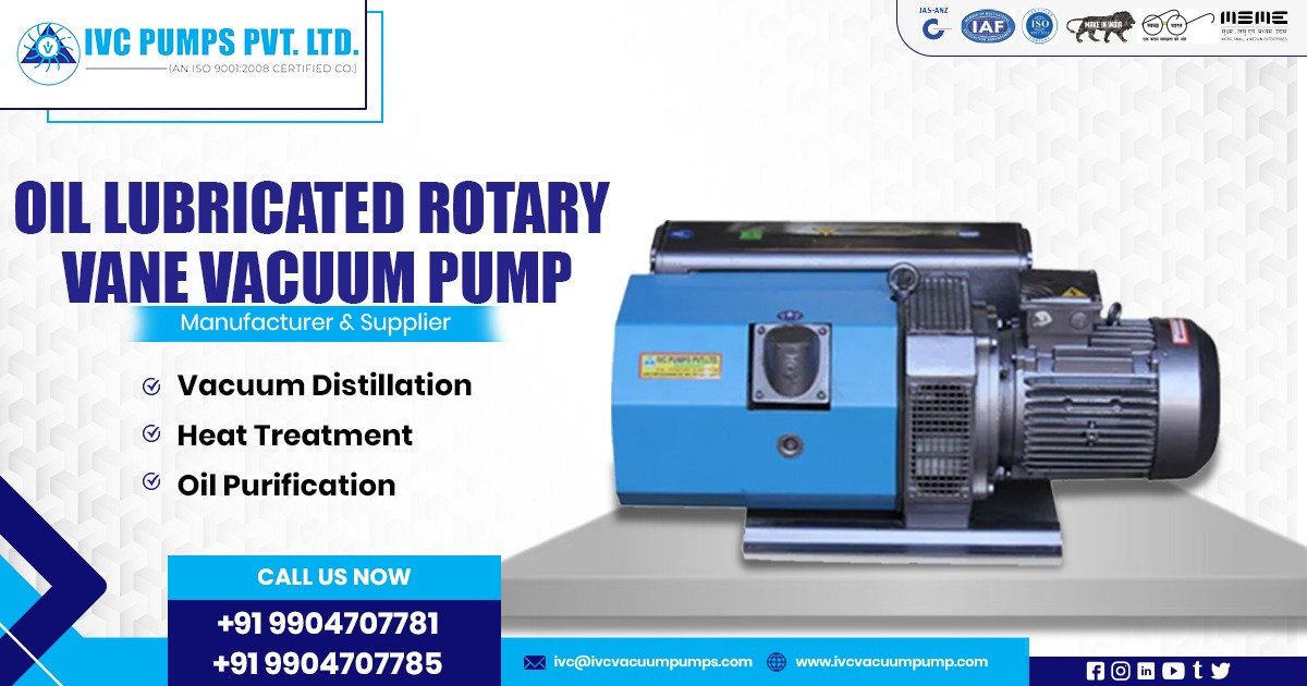 Oil Sealed Rotary Vane Vacuum Pump in Saudi Arabia