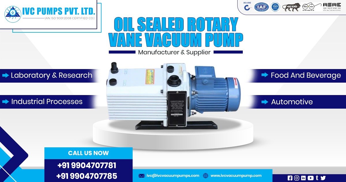 Oil-Sealed Rotary Vane Vacuum Pump in South Africa