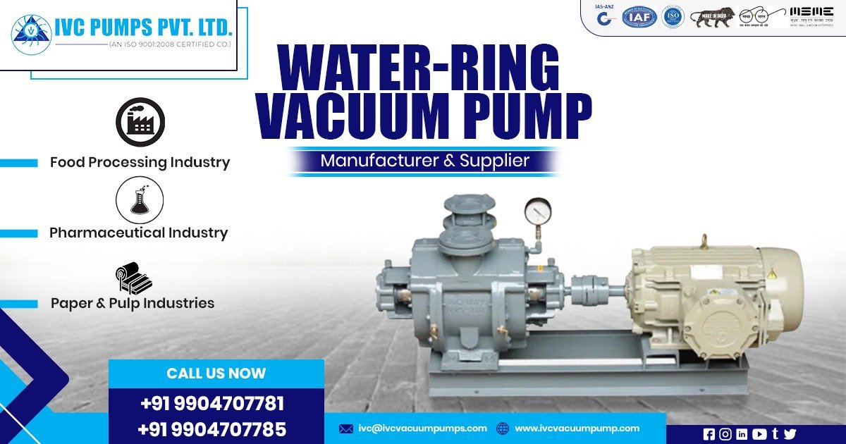 Water Ring Vacuum Pump in Bangladesh