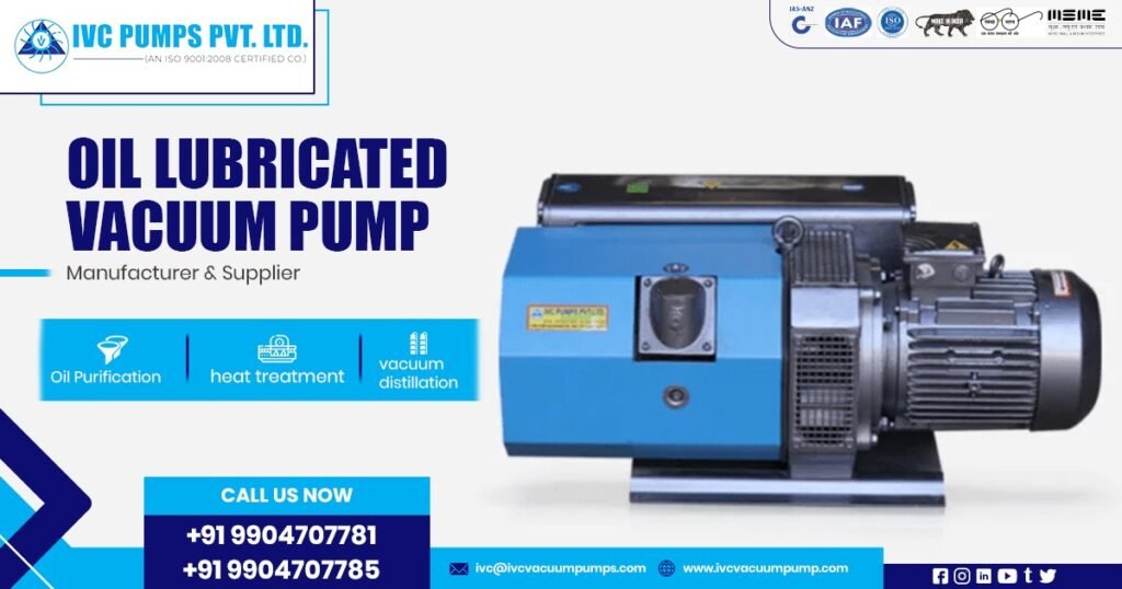 Oil-Lubricated Vacuum Pump in UAE