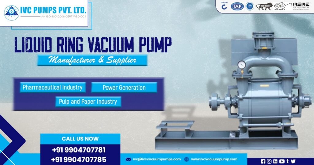 Liquid Ring Vacuum Pump in South Africa