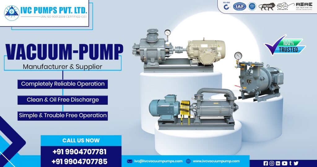 Vacuum Pump Exporter in UAE