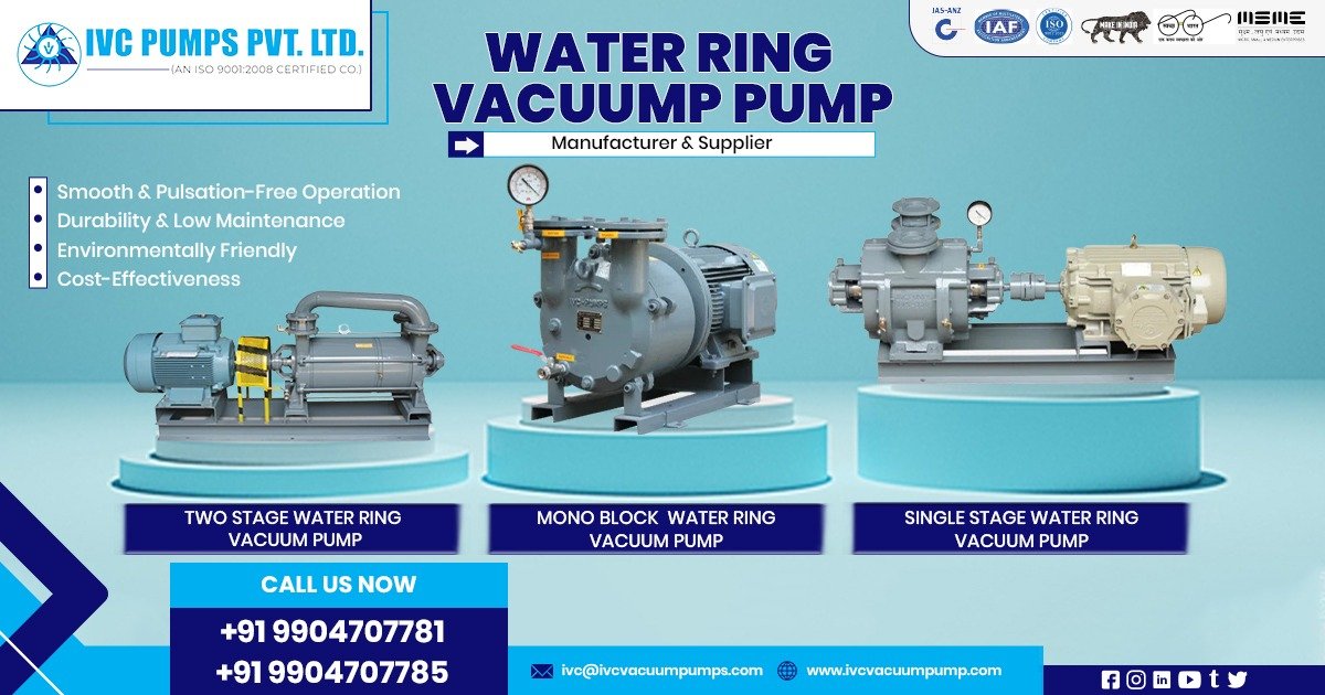 Water-Ring Vacuum Pump Exporter in Indonesia