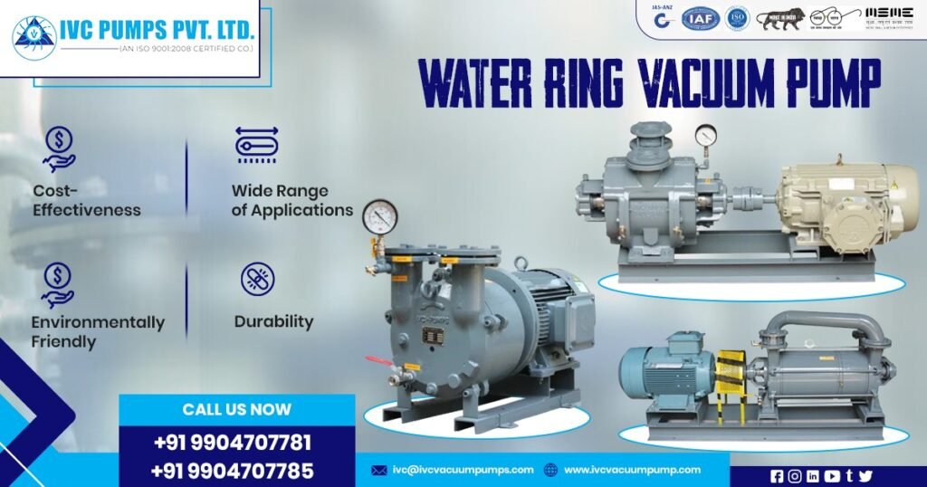 Water Ring Vacuum Pump Supplier in Saudi Arabia