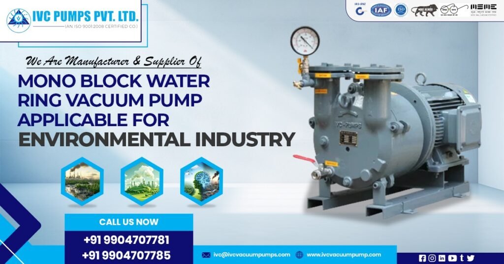 Environmental Industry for Vacuum Pump