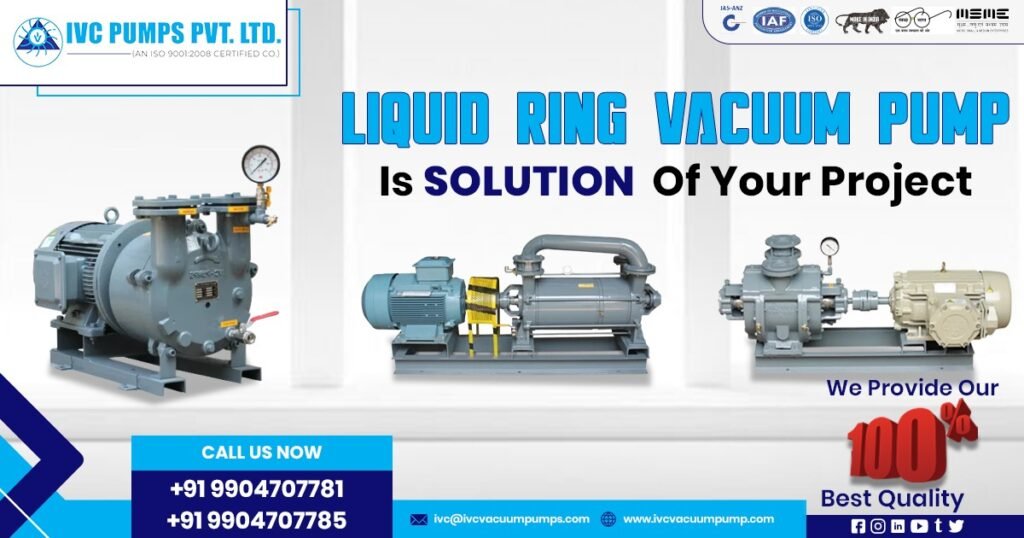 Liquid Ring Vacuum Pump Supplier in Indonesia