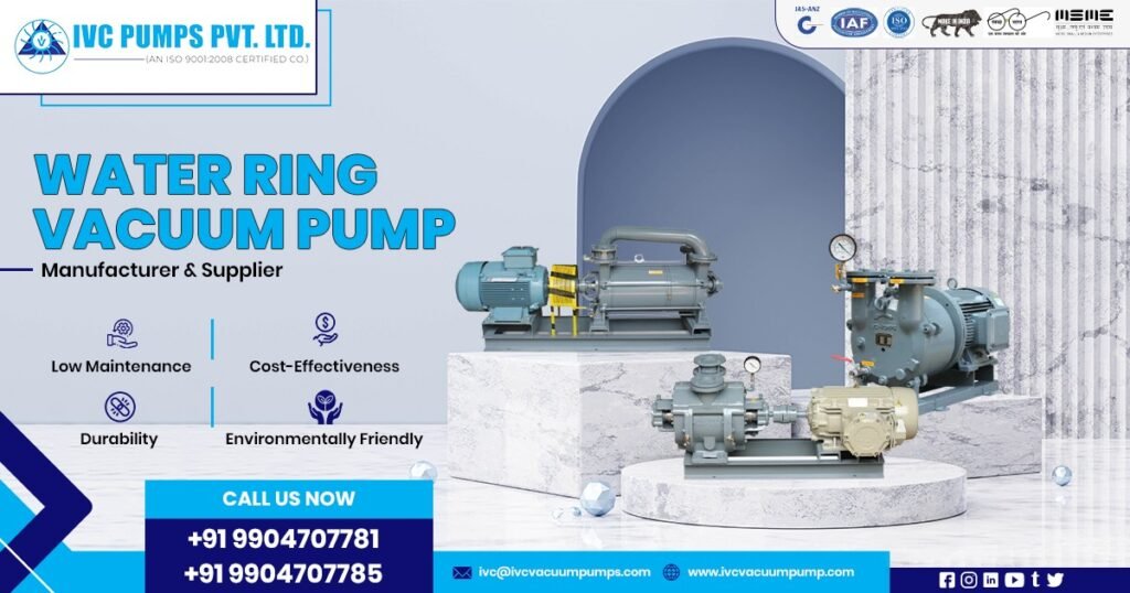 Water-Ring Vacuum Pump Supplier in UAE