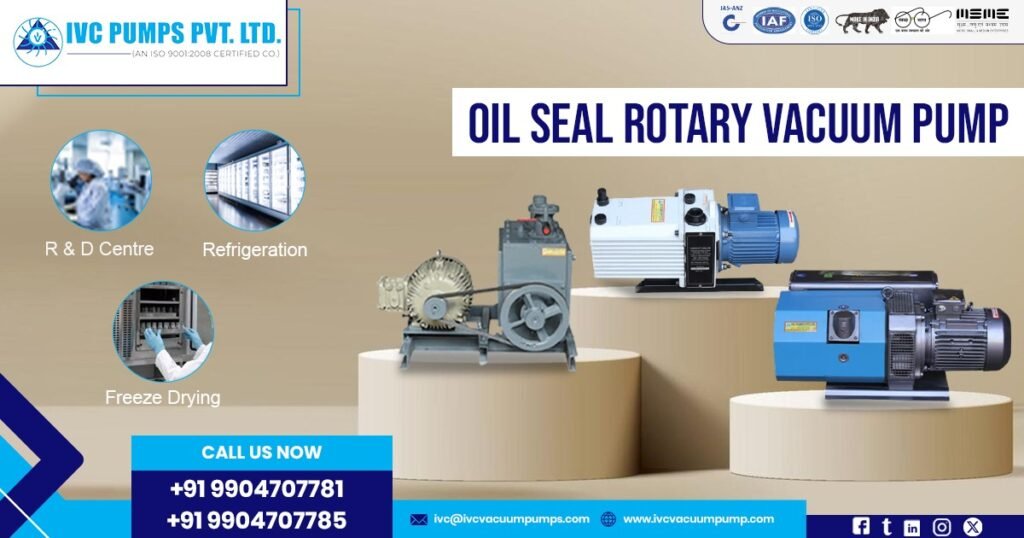 Oil Sealed Rotary Vacuum Pump Supplier in Indonesia