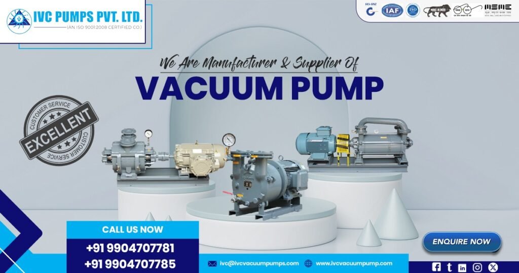 Vacuum Pump Supplier in Africa