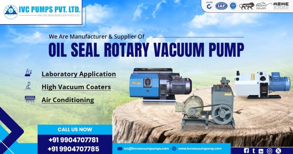 Oil Sealed Rotary Vane Vacuum Pump in Africa