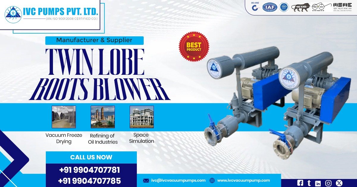 Twin Lobe Roots Blower Manufacturer