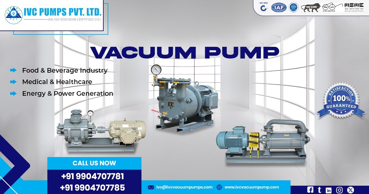 Vacuum Pump Manufacturer in South Africa