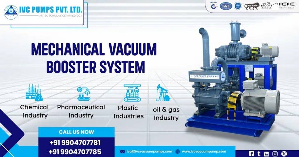 Mechanical Vacuum Booster System Supplier in UAE