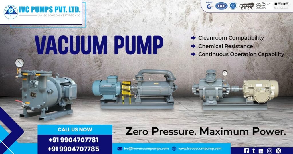 Vacuum Pump Supplier in Qatar