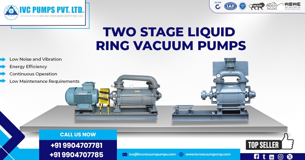 Two-Stage Liquid Ring Vacuum Pump in Malaysia