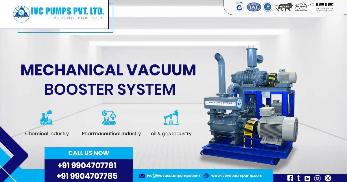 Mechanical Vacuum Booster System in Indonesia