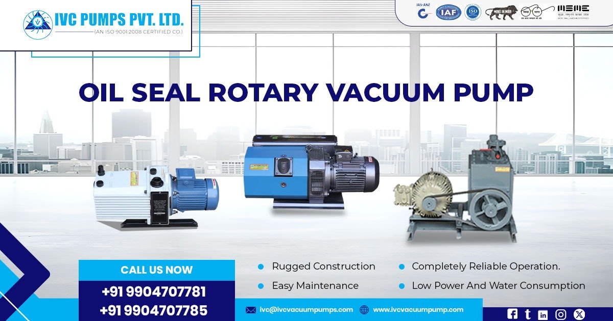 Oil Seal Rotary Vacuum Pump in Qatar