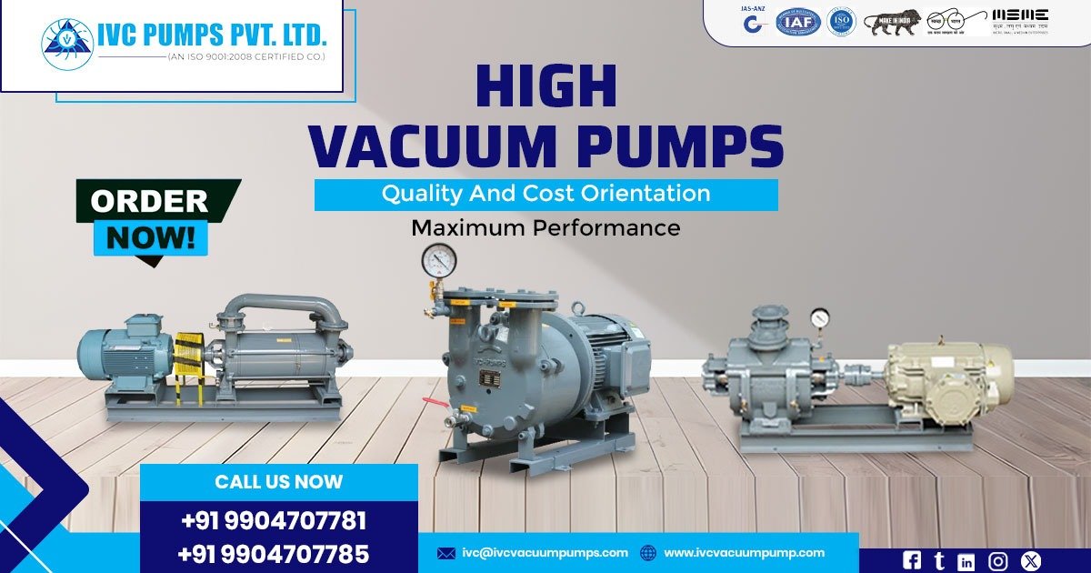 Vacuum Pump Exporter in Oman