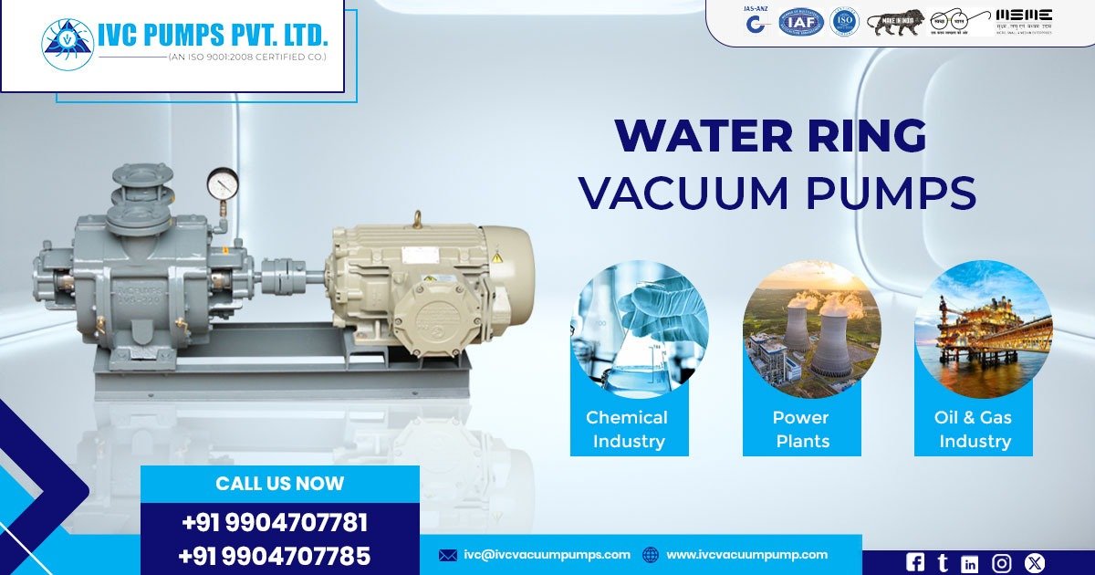 Water Ring Vacuum Pump Exporter in UAE