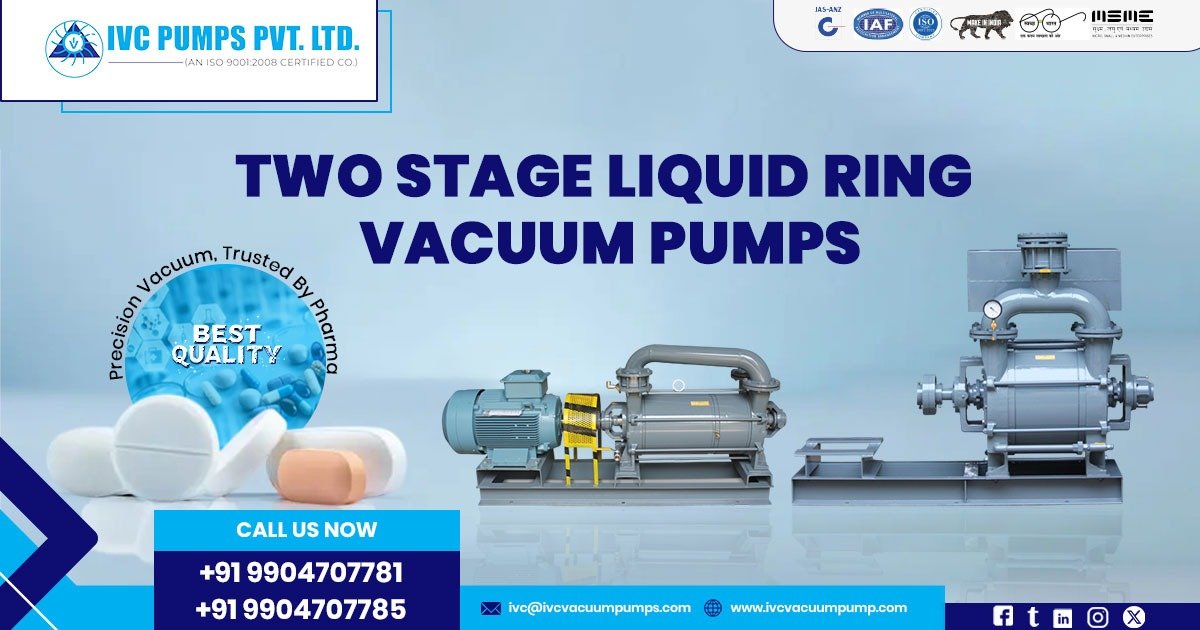 Two-Stage Liquid Ring Vacuum Pump in Qatar