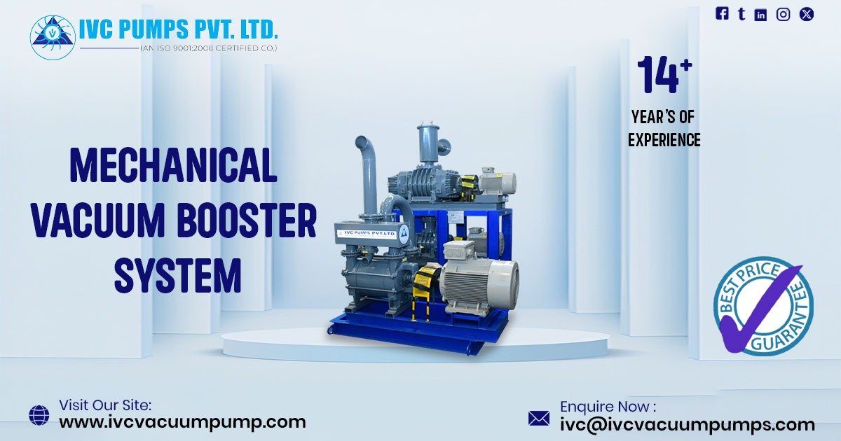Mechanical Vacuum Booster System in Nigeria