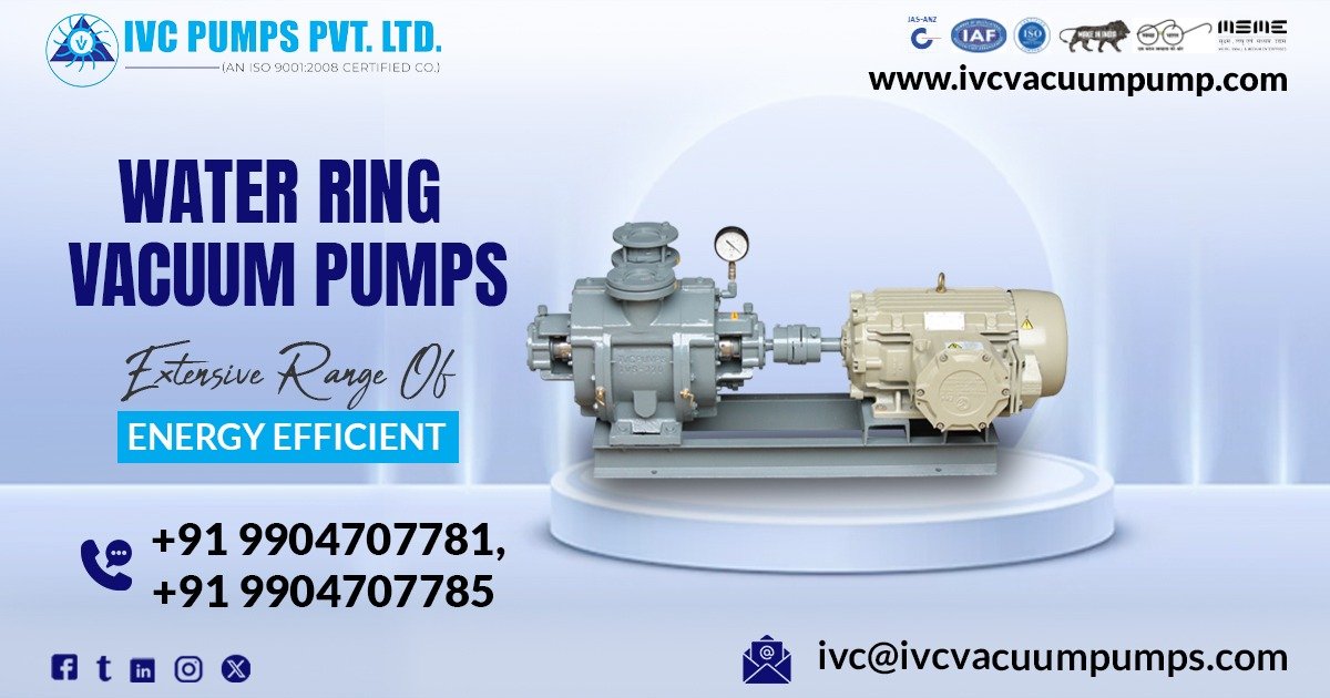 Water Ring Vacuum Pump in Indonesia