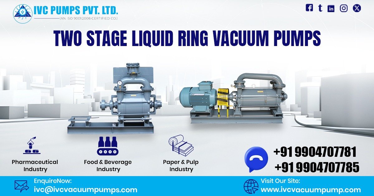 Two-Stage Liquid Ring Vacuum Pump in Sudan