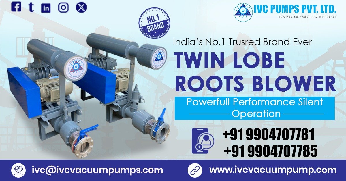 Twin Lobe Roots Blower in UAE
