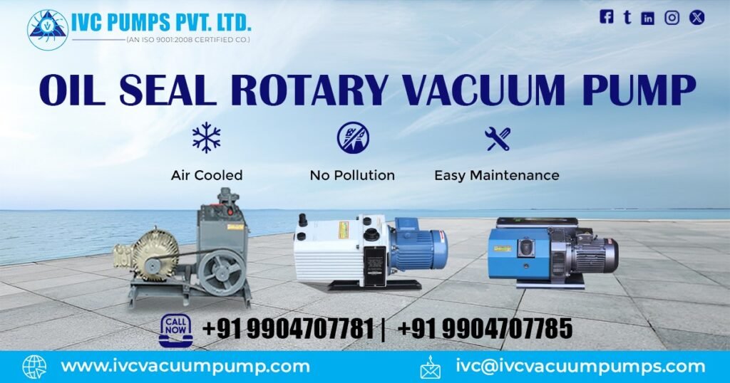 Oil Seal Rotary Vacuum Pump Supplier in Indonesia
