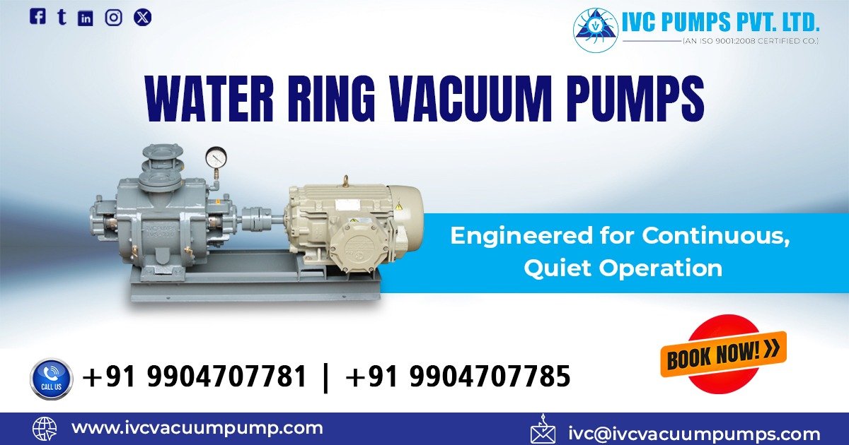 Water Ring Vacuum Pump in South Africa