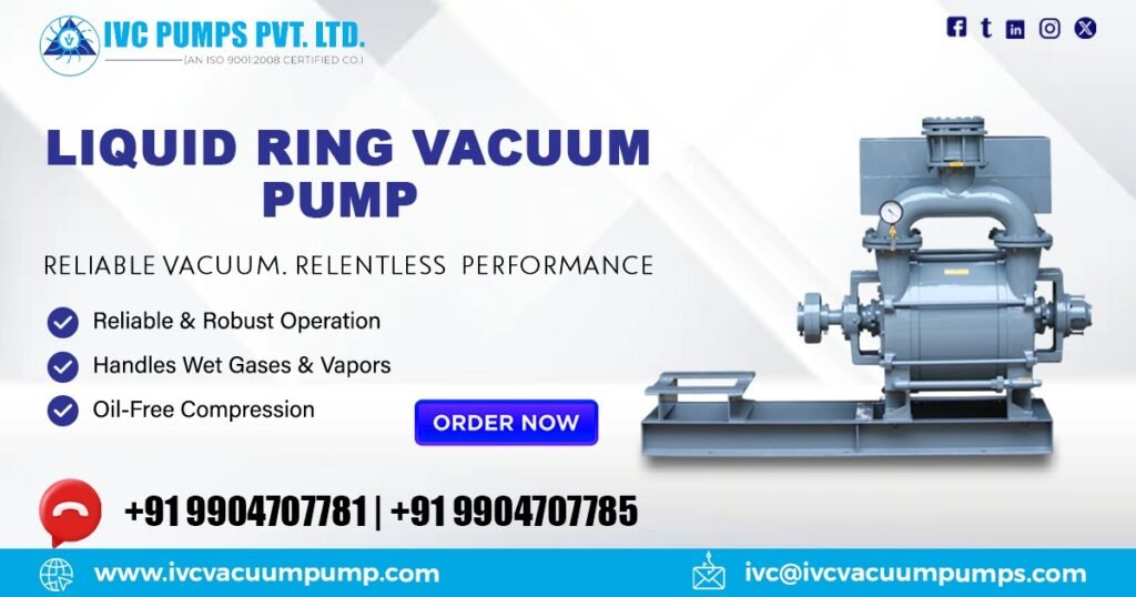 Liquid Ring Vacuum Pump Exporter in Indonesia