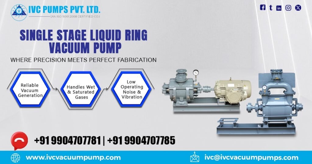 Single Stage Water-Ring Vacuum Pump in Kenya