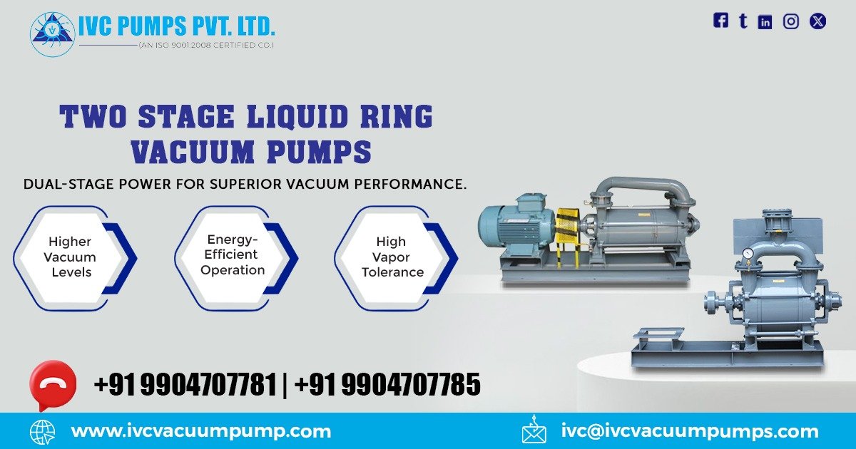 Two-Stage Liquid Ring Vacuum Pump in South Africa