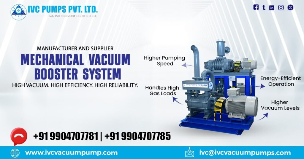 Mechanical Vacuum Booster System in Kenya