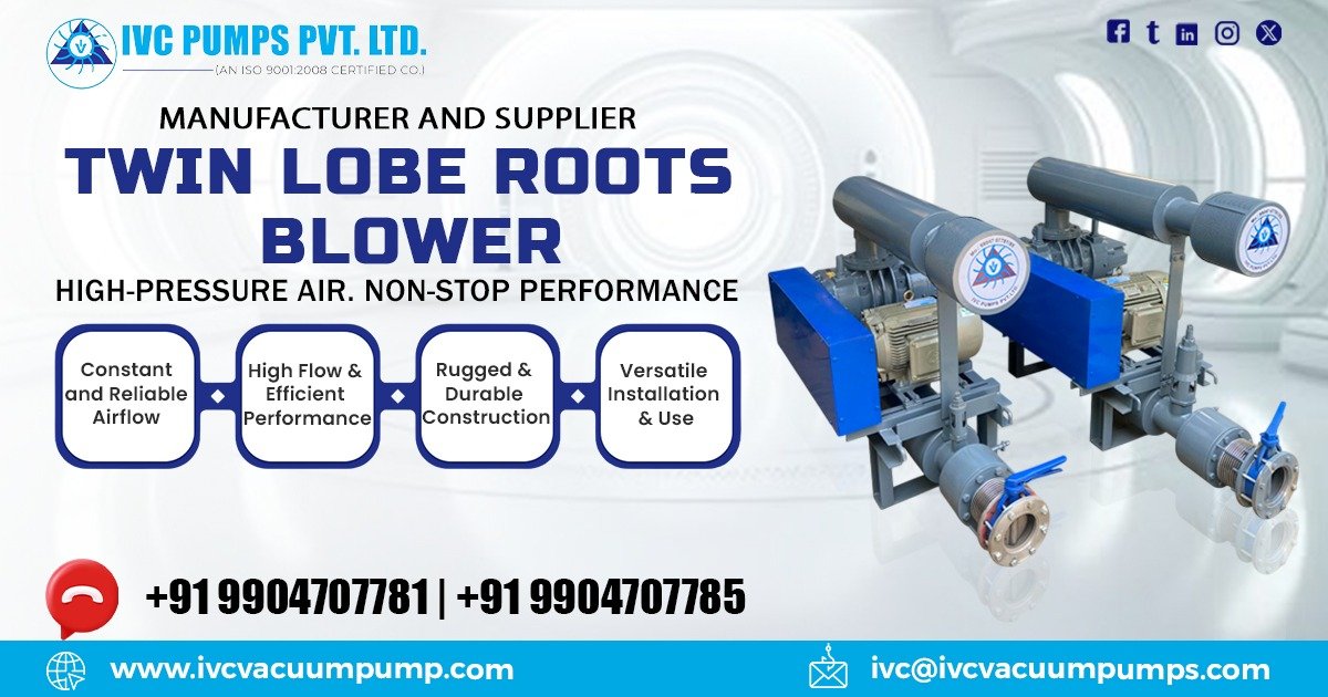 Twin Lobe Roots Blower in Ghana