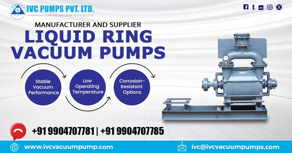 Liquid Ring Vacuum Pump in Kenya