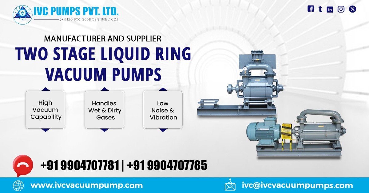 Two-Stage Liquid Ring Vacuum Pump in Ghana