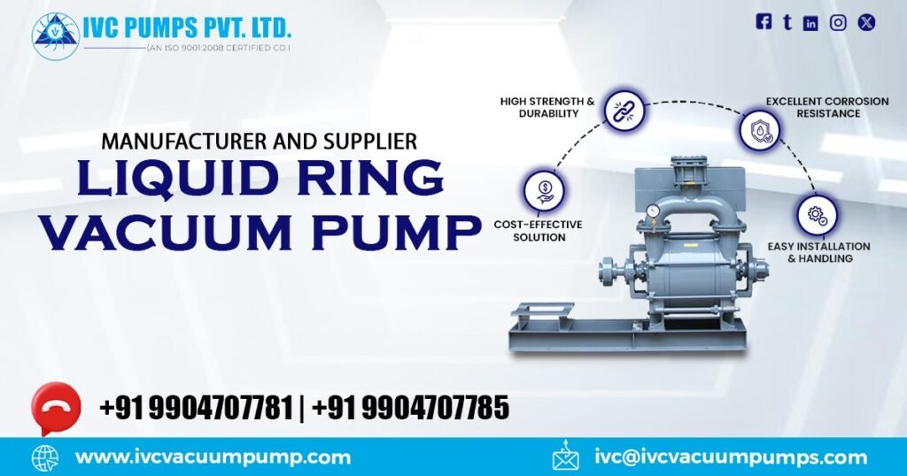 Exporter of Liquid Ring Vacuum Pump in Oman