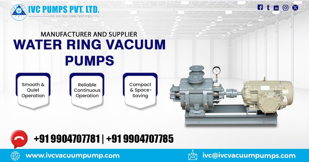 Water Ring Vacuum Pump in Egypt