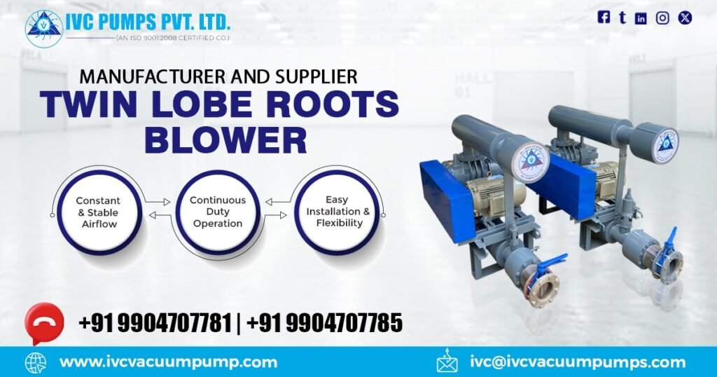 Twin Lobe Roots Blower in Kuwait