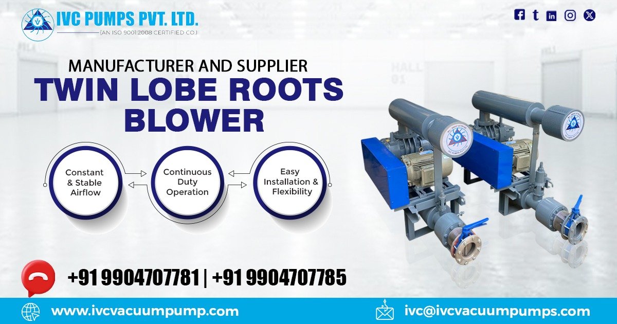 Twin Lobe Roots Blower in Kuwait