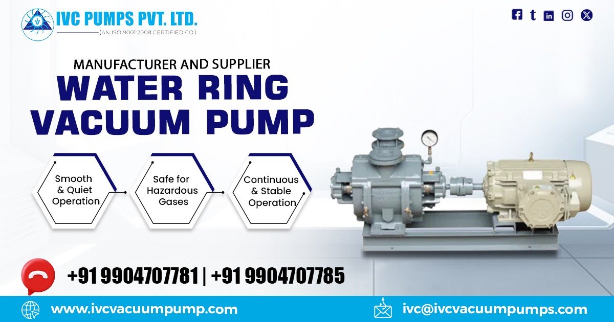 Water Ring Vacuum Pump in Yemen