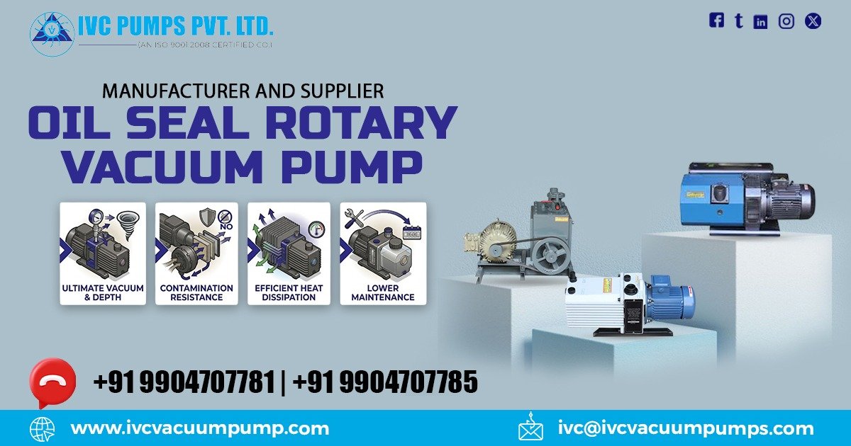 Oil Seal Rotary Vacuum Pump in Kuwait