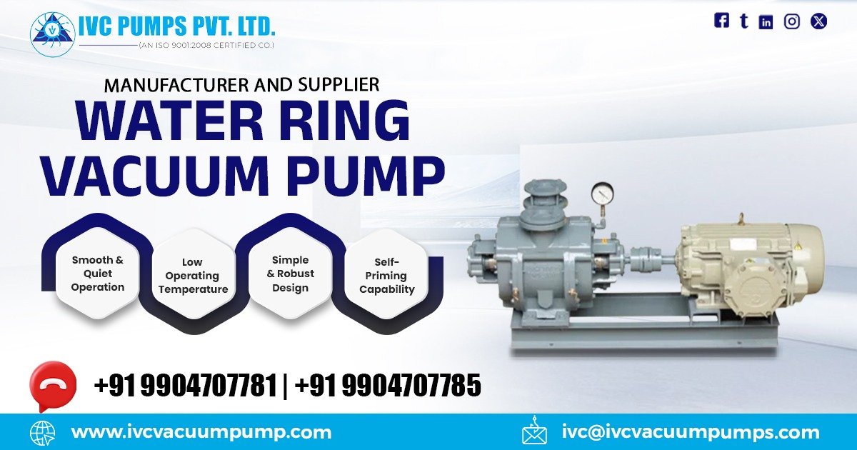 Water Ring Vacuum Pump in Bahrain