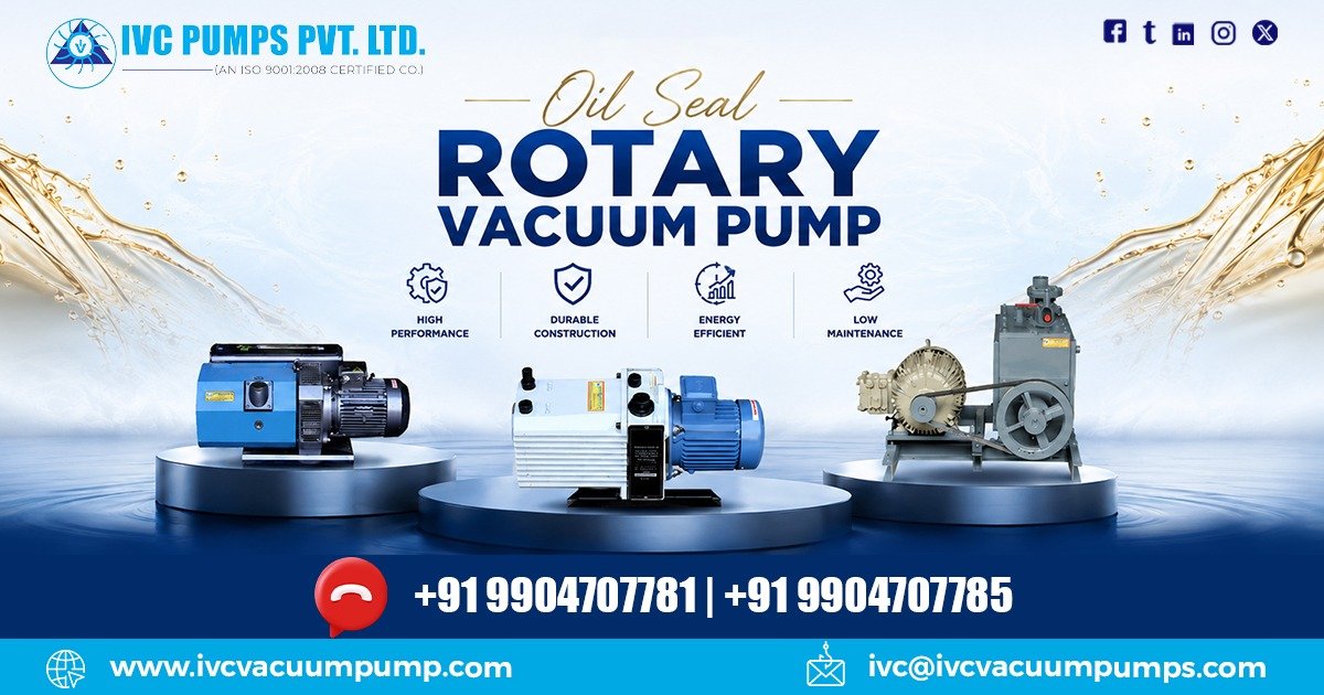 Oil Seal Rotary Vacuum Pump in Bahrain