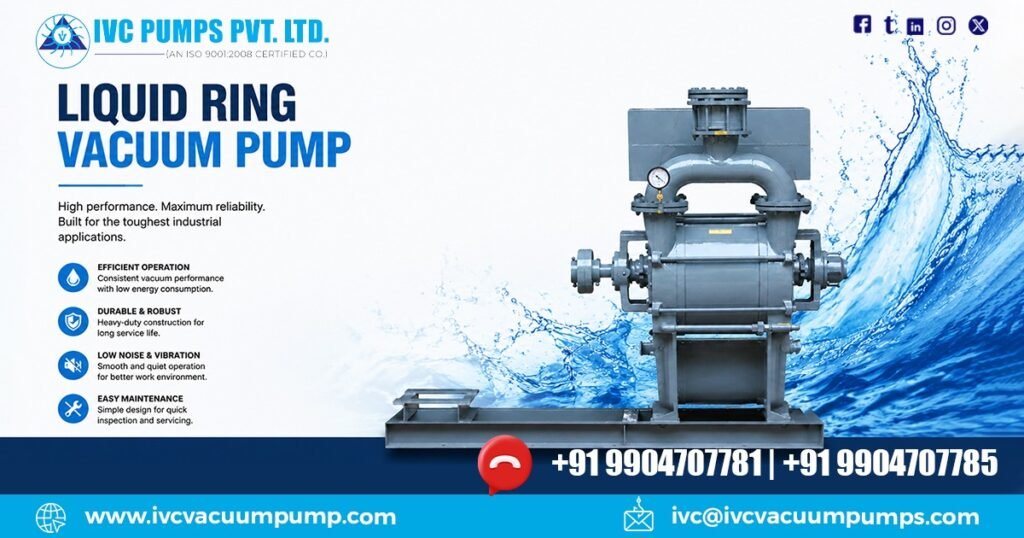 Liquid Ring Vacuum Pump in Egypt