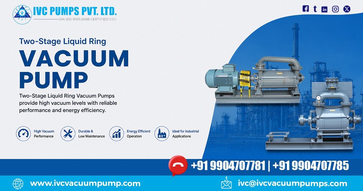 Two-Stage Liquid Ring Vacuum Pump in Yemen