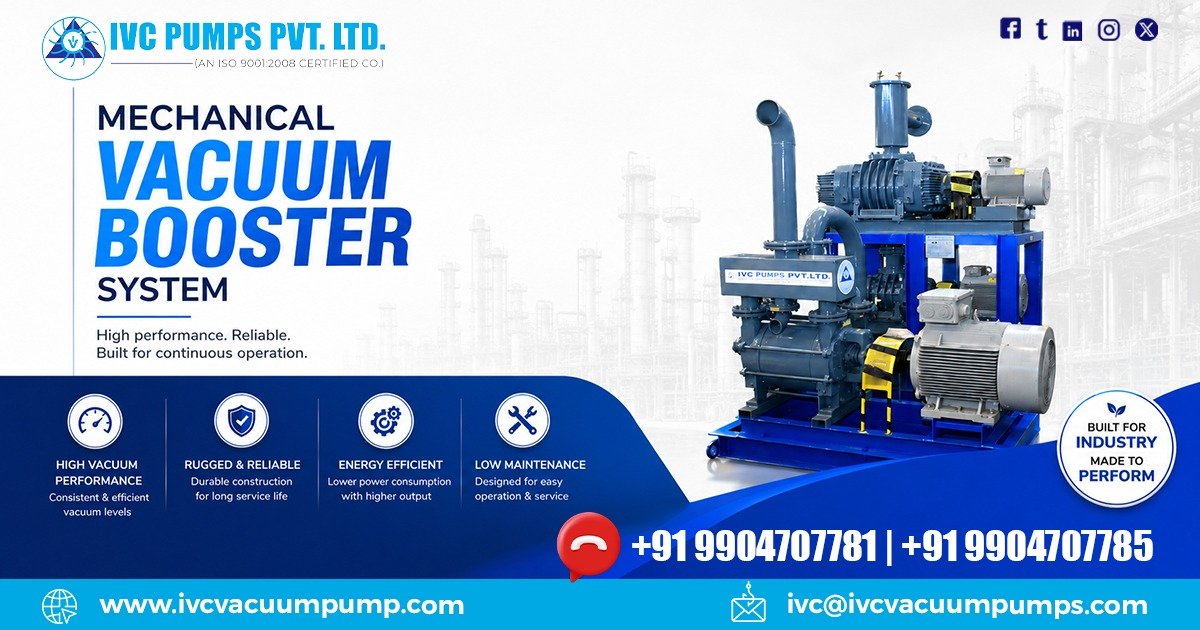 Mechanical Vacuum Booster System in Yemen
