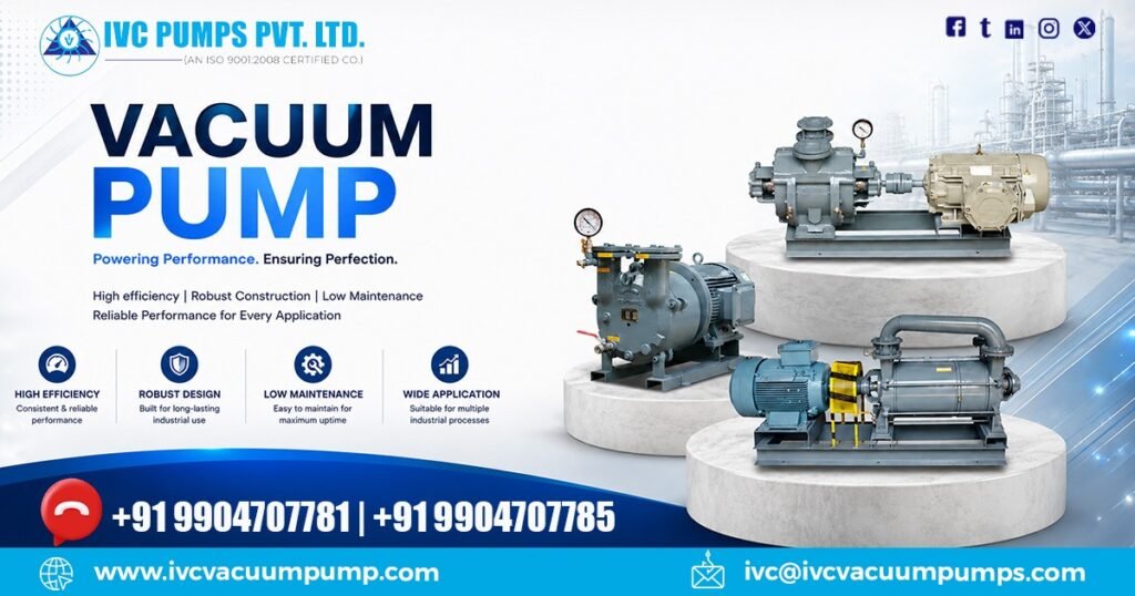 Exporter of Vacuum Pump in Qatar
